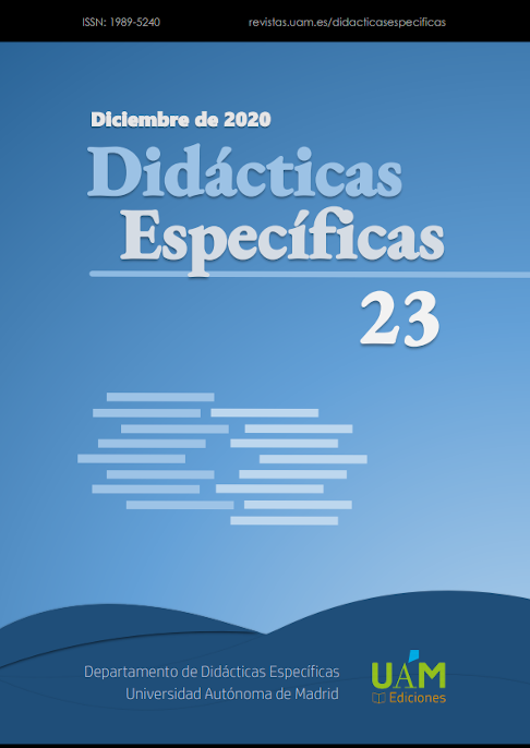 Portada del Número 23 de Didácticas Específicas
