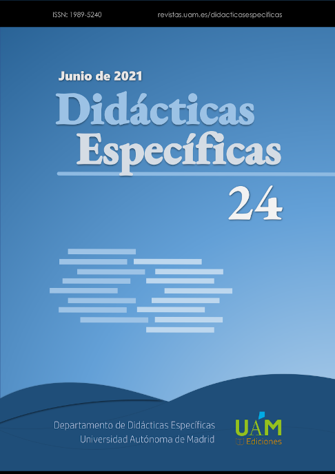 Portada del Número 24 de Didácticas Específicas