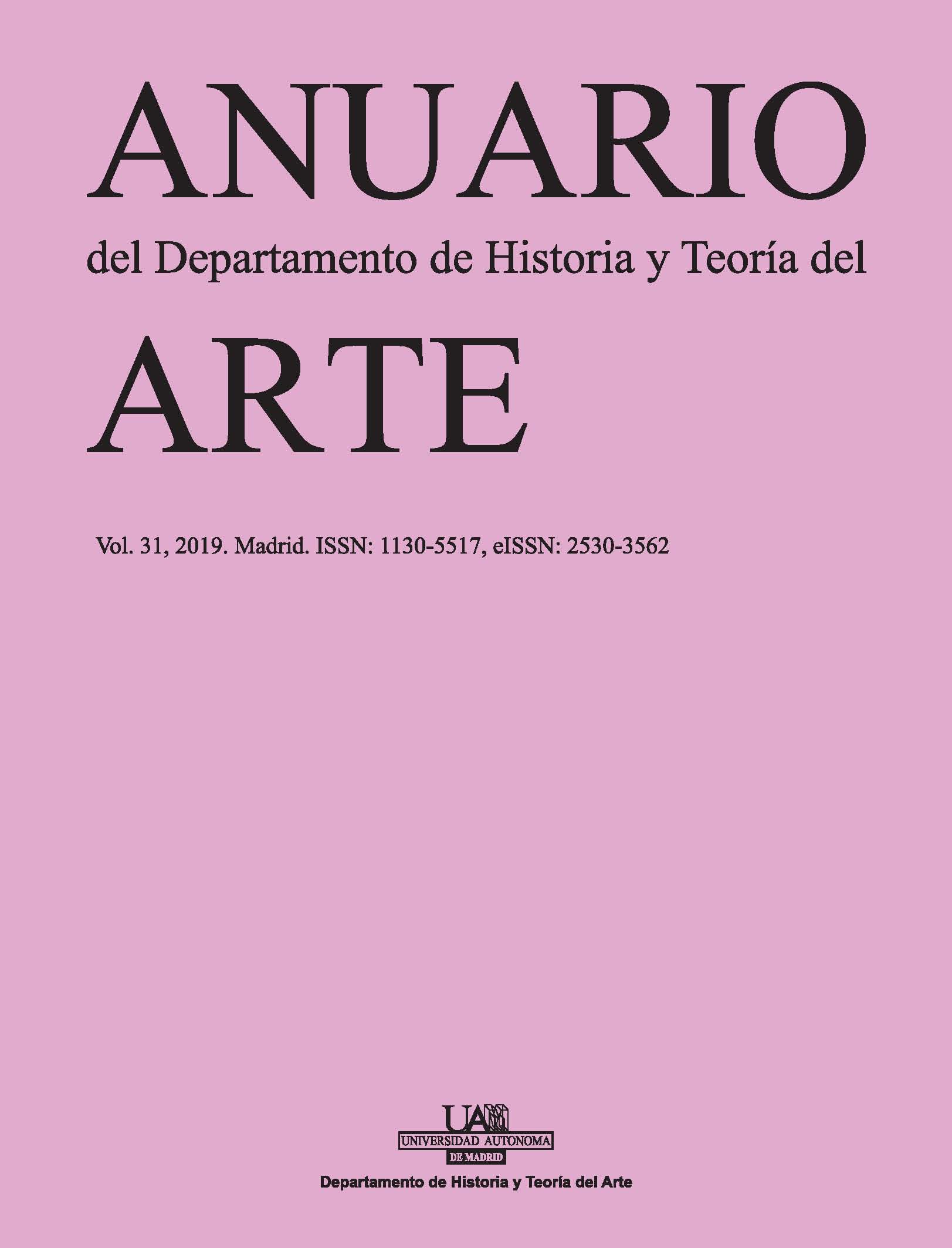 Portada del volumen 31 de la revista