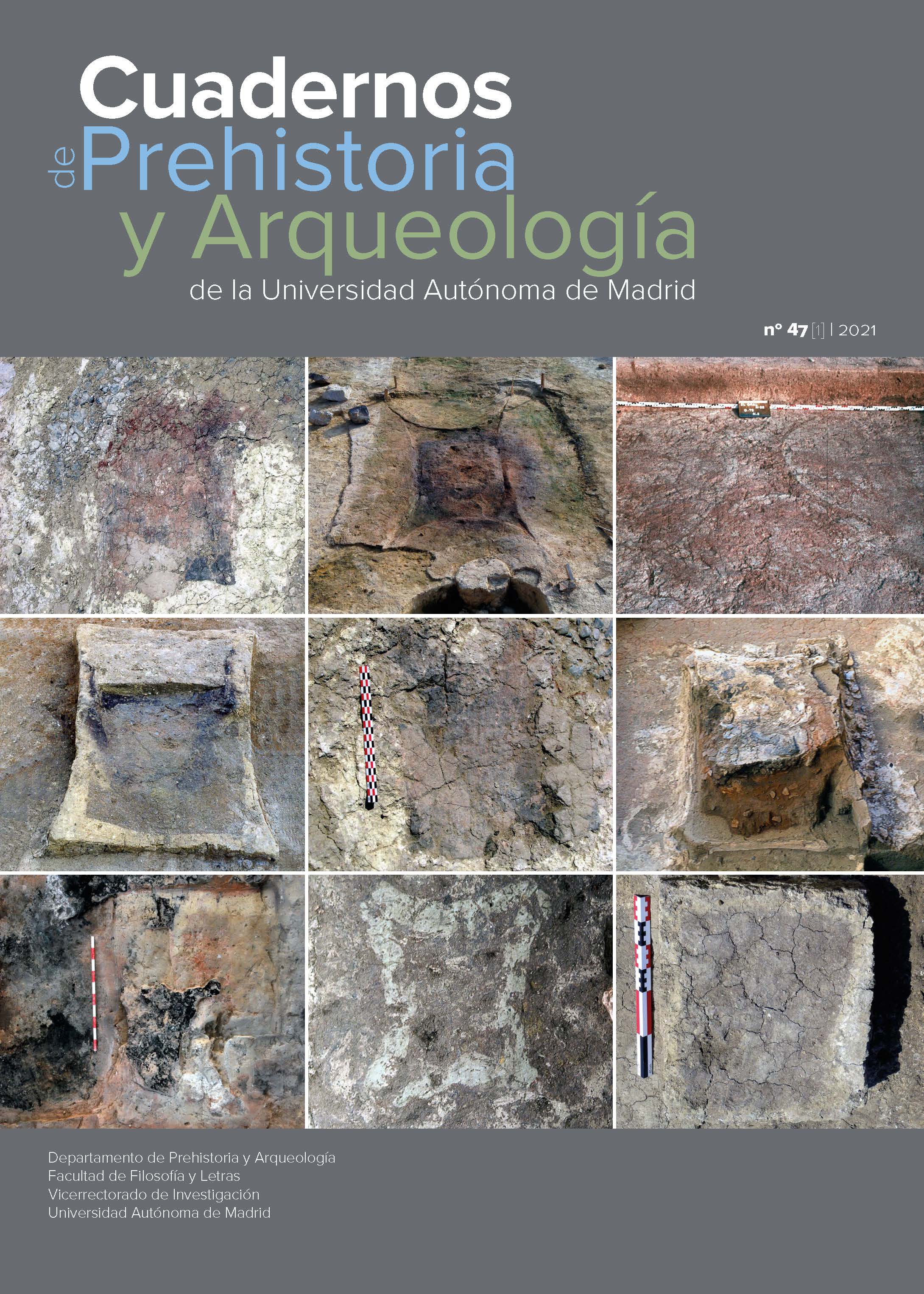 Portada del Volumen 47 número 1 de la revista Cuadernos de Prehistoria y Arqueología de la Universidad Autónoma de Madrid
