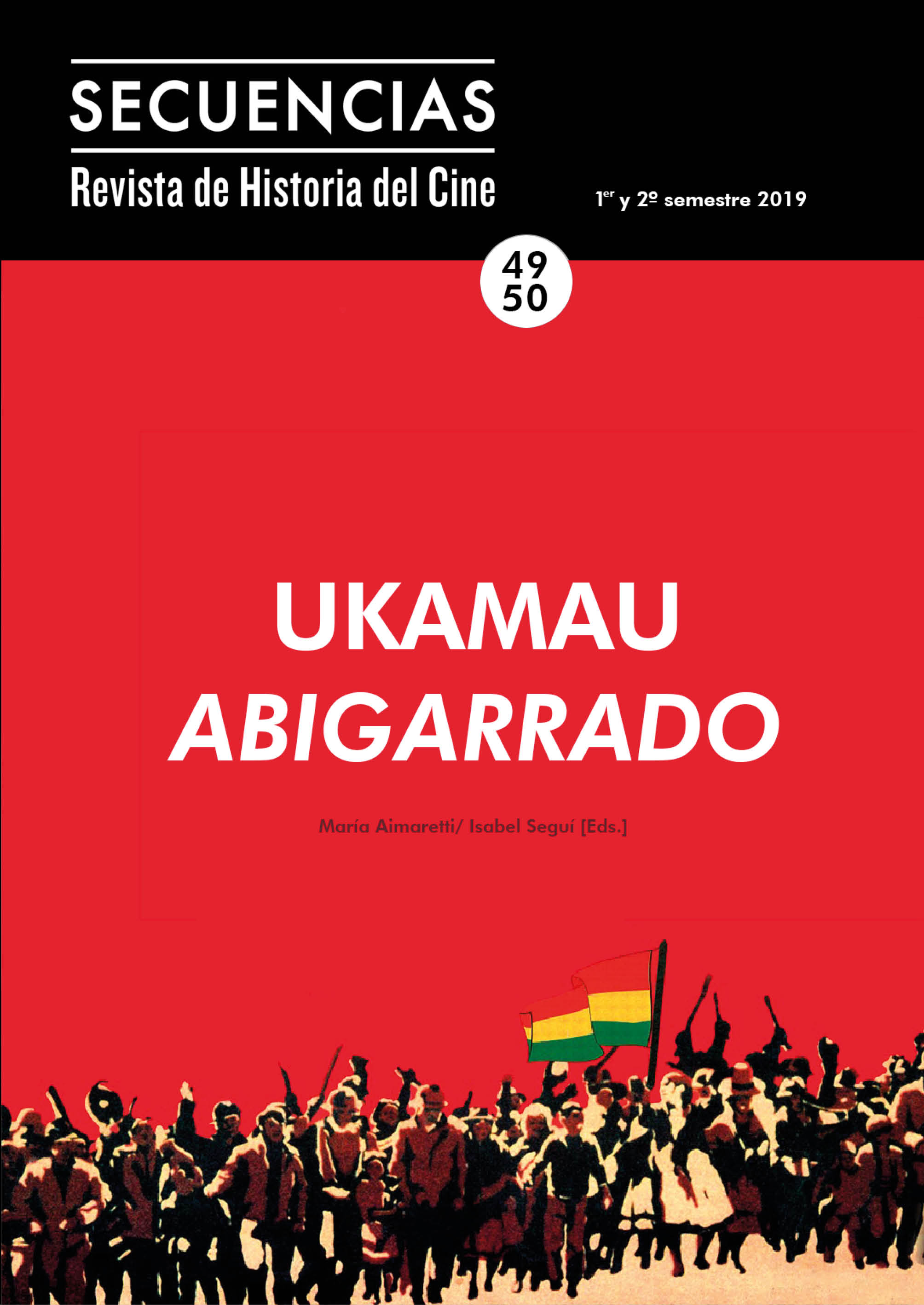Portada el número 49-50: Ukamau abigarrado