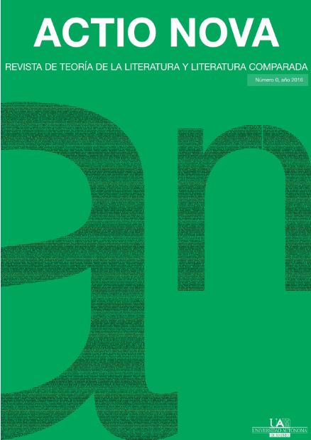 Portada del número 0 de Actio Nova