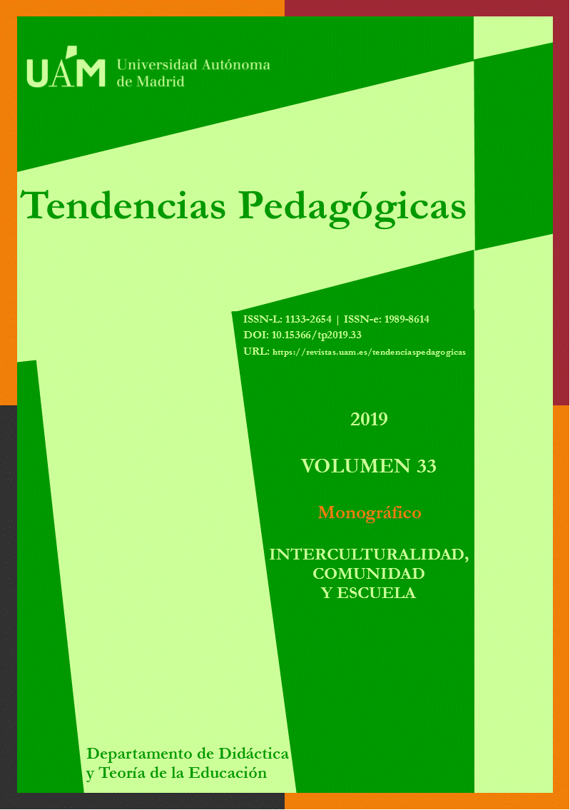 Portada de Tendencias Pedagógicas, volumen 33