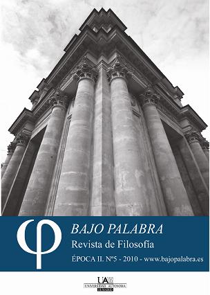 Portada del número 5 de Bajo Palabra