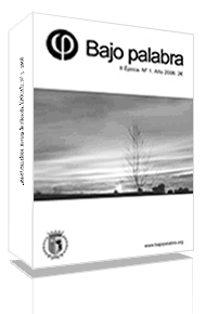 Portada del número 1 de Bajo Palabra