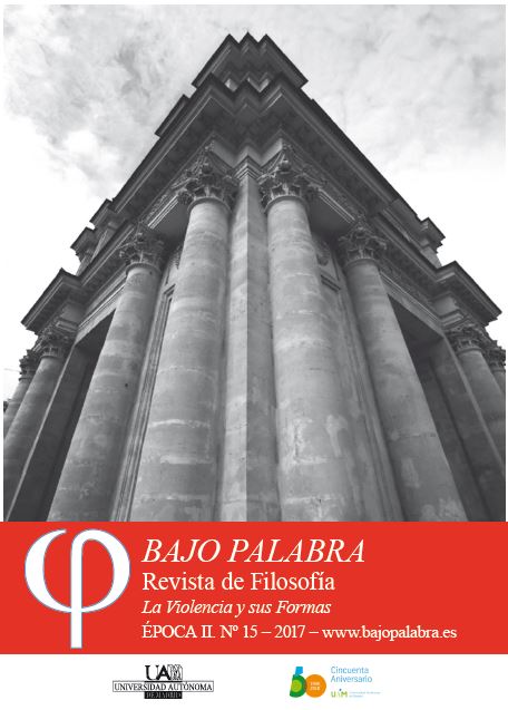 Portada del número 15 de Bajo Palabra